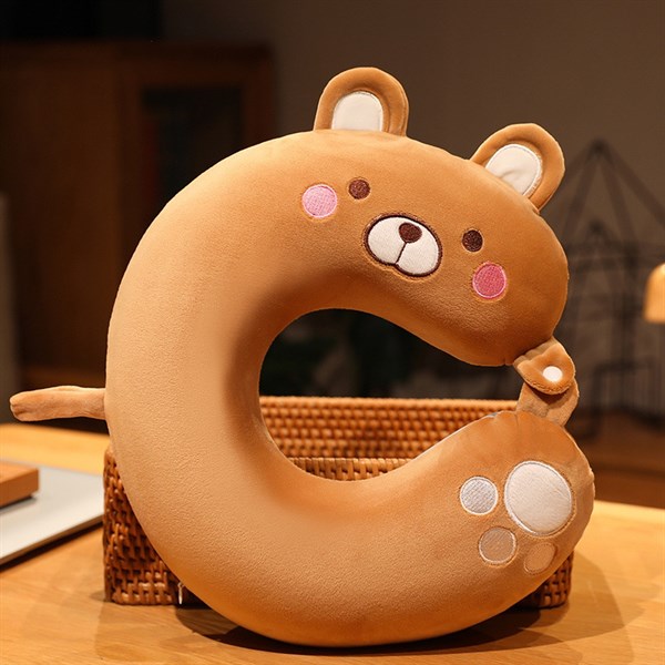 Almohada de Cuello con Diseño Ergonómico: Tu Compañera Ideal para Viajes y Descanso - Almohada de Cuello con Diseño