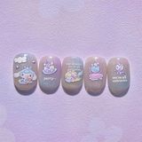  Sticker dán móng Tomoni Sanrio 