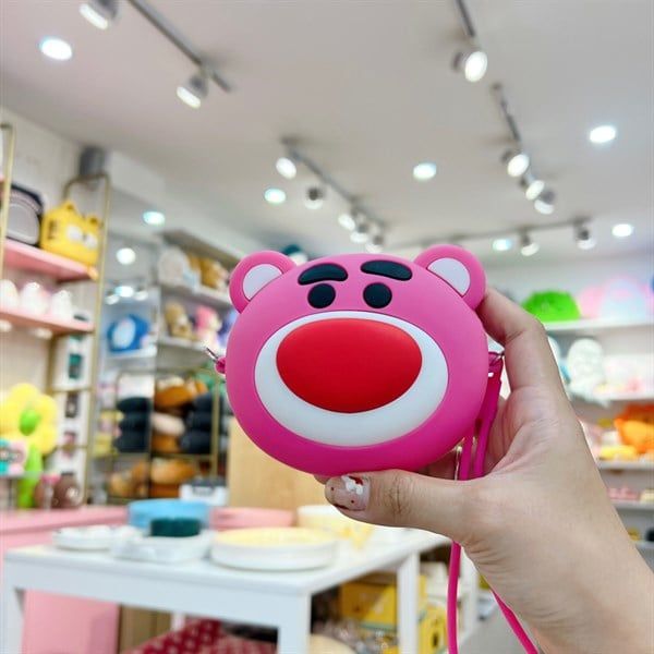  Ví silicon gấu Lotso 