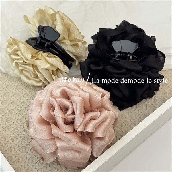  Kẹp càng cua hoa trà bông to 