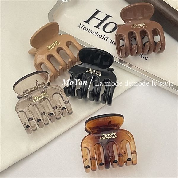  Kẹp càng cua chân uốn chữ nhật Barrette Lafrance 