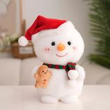  Người tuyết bông ôm bánh gừng 23cm 