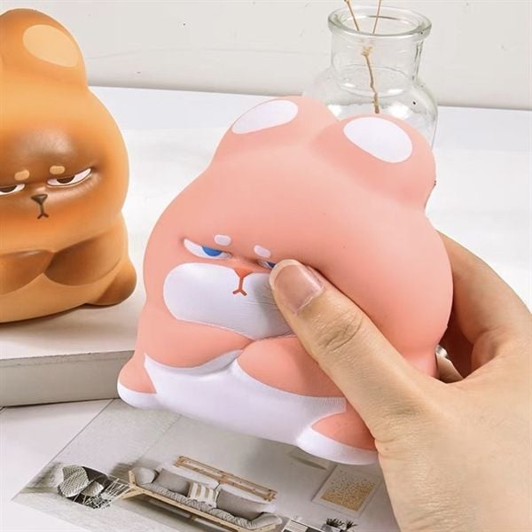  Squishy thỏ cau có 9x11cm 