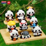  Xếp hình blind box Panda 