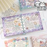  Sổ lò xo kim loại Telado 15cm 80 trang 