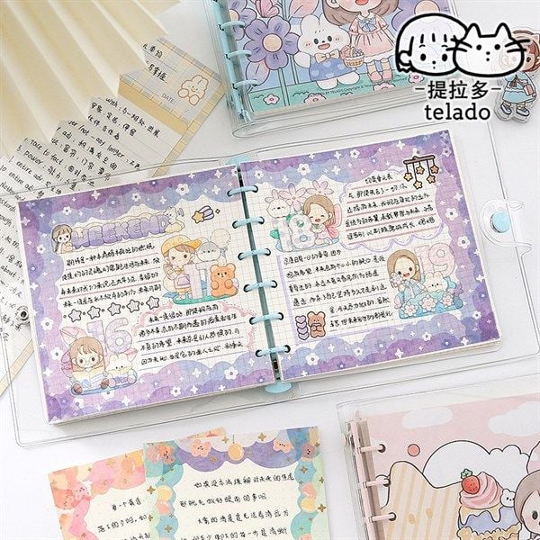  Sổ lò xo kim loại Telado 15cm 80 trang 