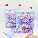  Túi quà quai giấy bé gái manga 