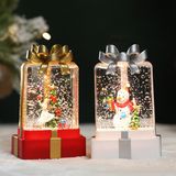  Đèn kim tuyến Giáng Sinh hộp quà 12cm 