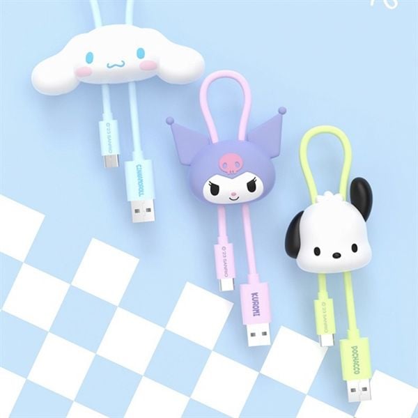  Cáp sạc lightning Sanrio 30cm 