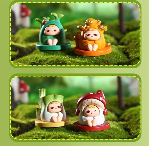  Hộp mù bé cosplay rau củ CoCo 