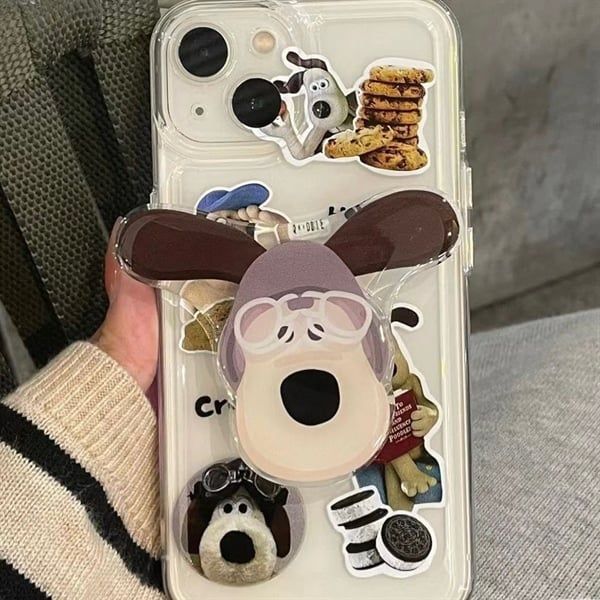  Popsocket cún phi công 