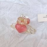  Kẹp càng cua trái tim mini 