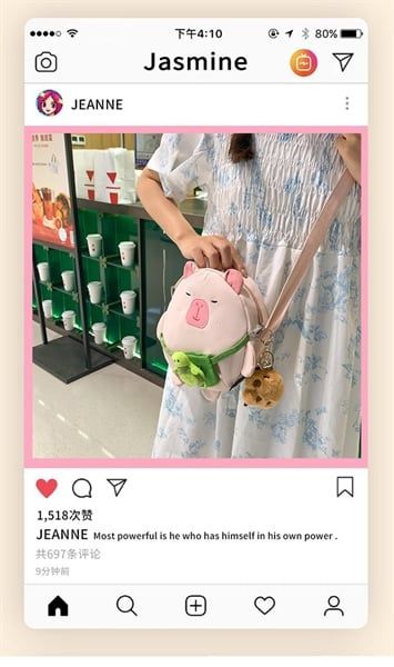  Túi Capybara túi rùa + móc khoá bông 