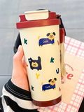  Cốc giữ nhiệt Coffee 500ml - Cún cute 
