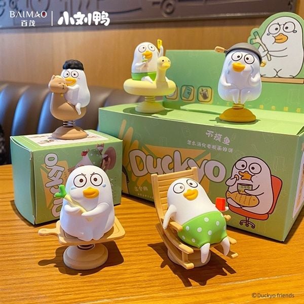  Mô hình Duckyo lò xo 