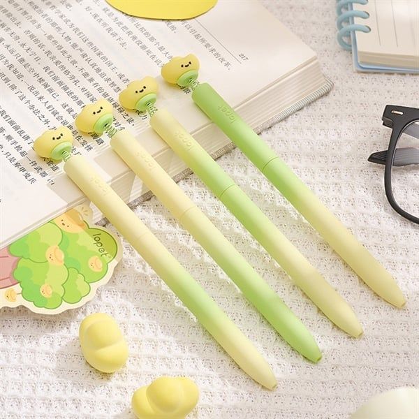  Set 4 bút thỏi vàng lò xo Lopet 