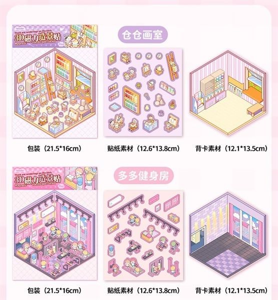  Sticker nam châm góc 3/4 Telado 