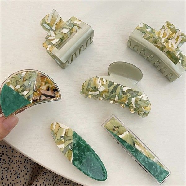  Kẹp càng cua xà cừ xanh 