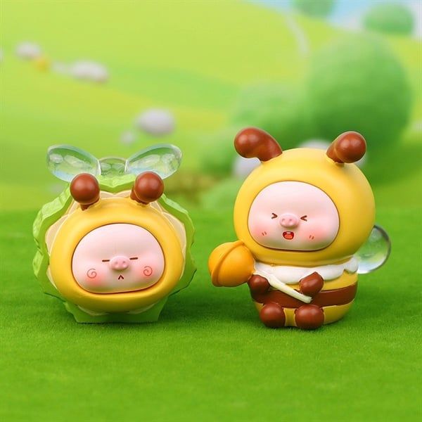  Hộp mù heo cosplay ong 