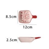  Set bát đĩa thỏ nơ 