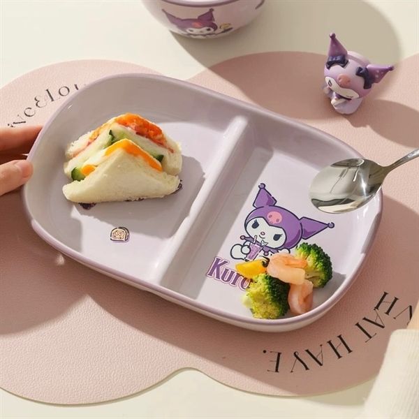  Khay sứ Sanrio 2 ngăn 