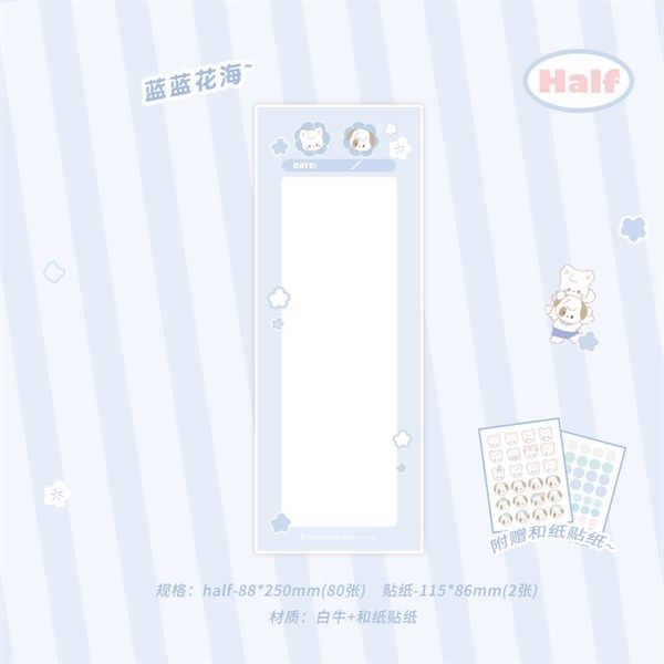  Tập giấy TuTu&ByeBye + sticker 