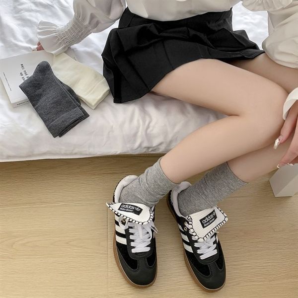  Tất DMS trơn cao cổ 