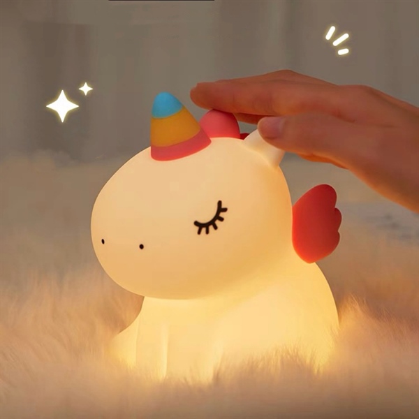 Lámpara de Noche Decorativa de Unicornio Kawaii - Lampara decorativa unicornio