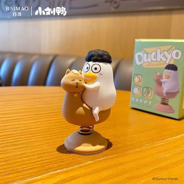  Mô hình Duckyo lò xo 