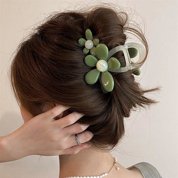  Kẹp càng cua 2 hoa to nhỏ 