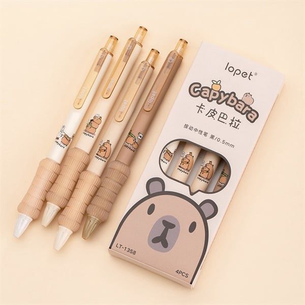  Bút Capybara Lopet set 4c 