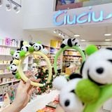  Bờm Panda bông 