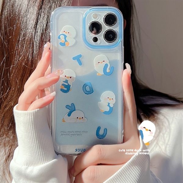  Ốp vịt chữ xanh 