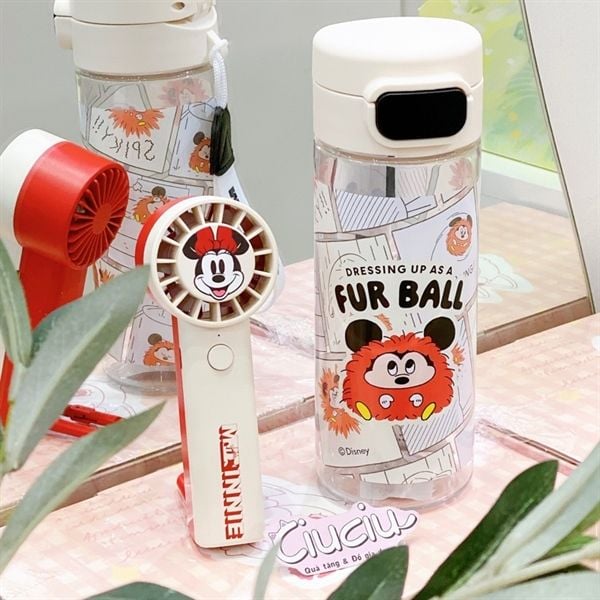  Bình nước Mickey Fur Ball 530ml 