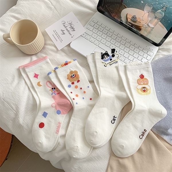  Tất DMS cao cổ hình dễ thương 