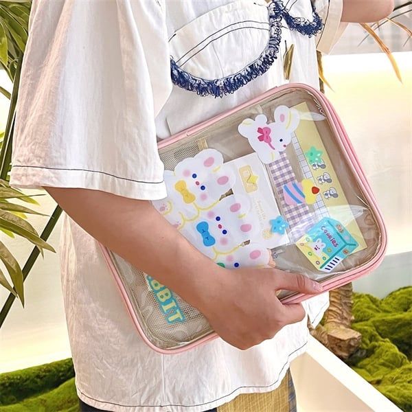  Túi ipad chống nước thỏ cún 