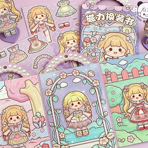  Sticker nam châm stylist 3 background Telado 