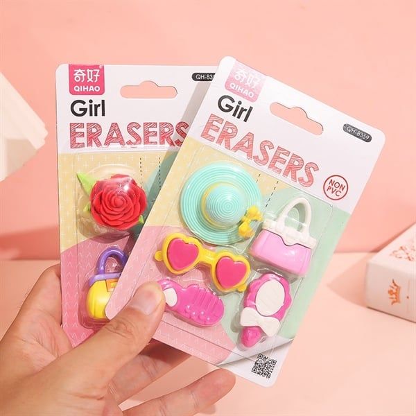  Set tẩy 5 chi tiết phụ kiện thời trang 