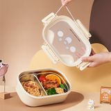  Hộp cơm cún tai nổi nắp trong 