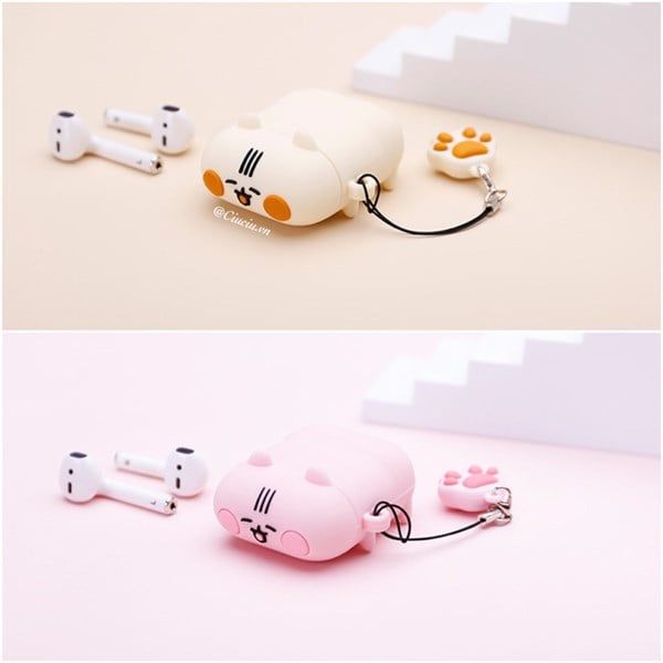  Bọc airpods mèo Tofu 