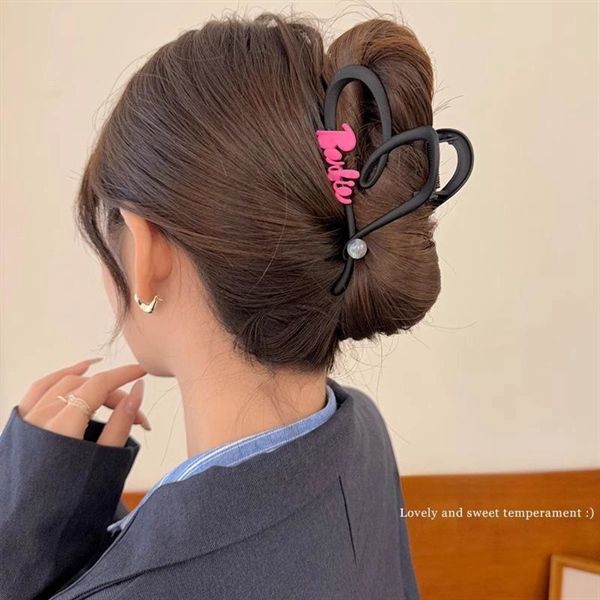  Kẹp càng cua trái tim Barbie 