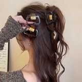  Kẹp càng cua MiuMiu vuông nhỏ 