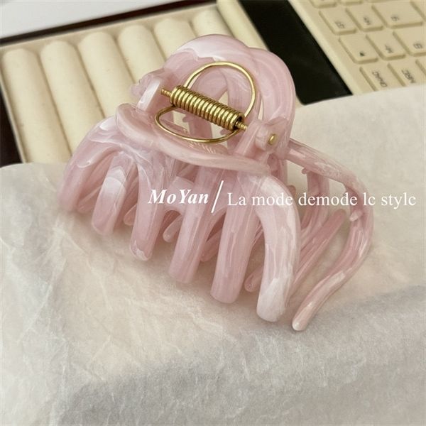  Kẹp càng cua chân uốn loang trắng 