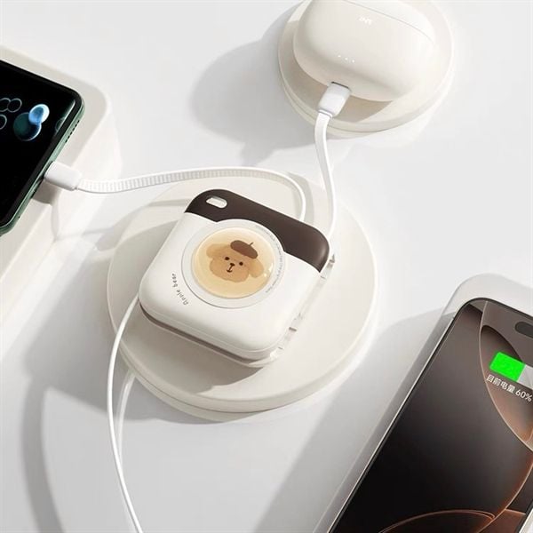  Sạc dự phòng máy ảnh thú 10.000mAh 