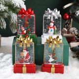  Đèn kim tuyến Giáng Sinh hộp quà 12cm 
