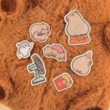  Sticker nỉ Capybara Eternal Groups 1 tờ 