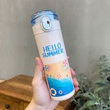  Bình giữ nhiệt Hello Summer 400ml 