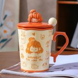 Cốc sứ Suggest nắp chibi 480ml 