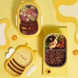  Hộp cơm bé ong nắp trong 