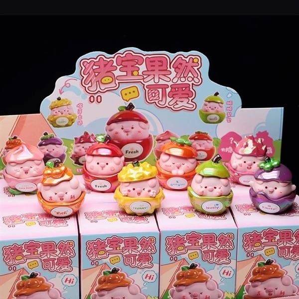  Hộp mù Heo trái cây 